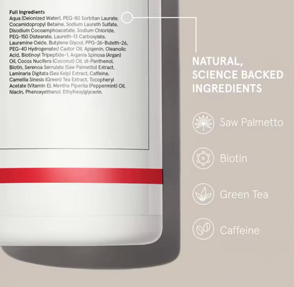 Men's Biotin Hair Thickening Shampoo